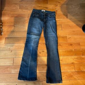 PAIGE Dark Blue Bootcut Jeans